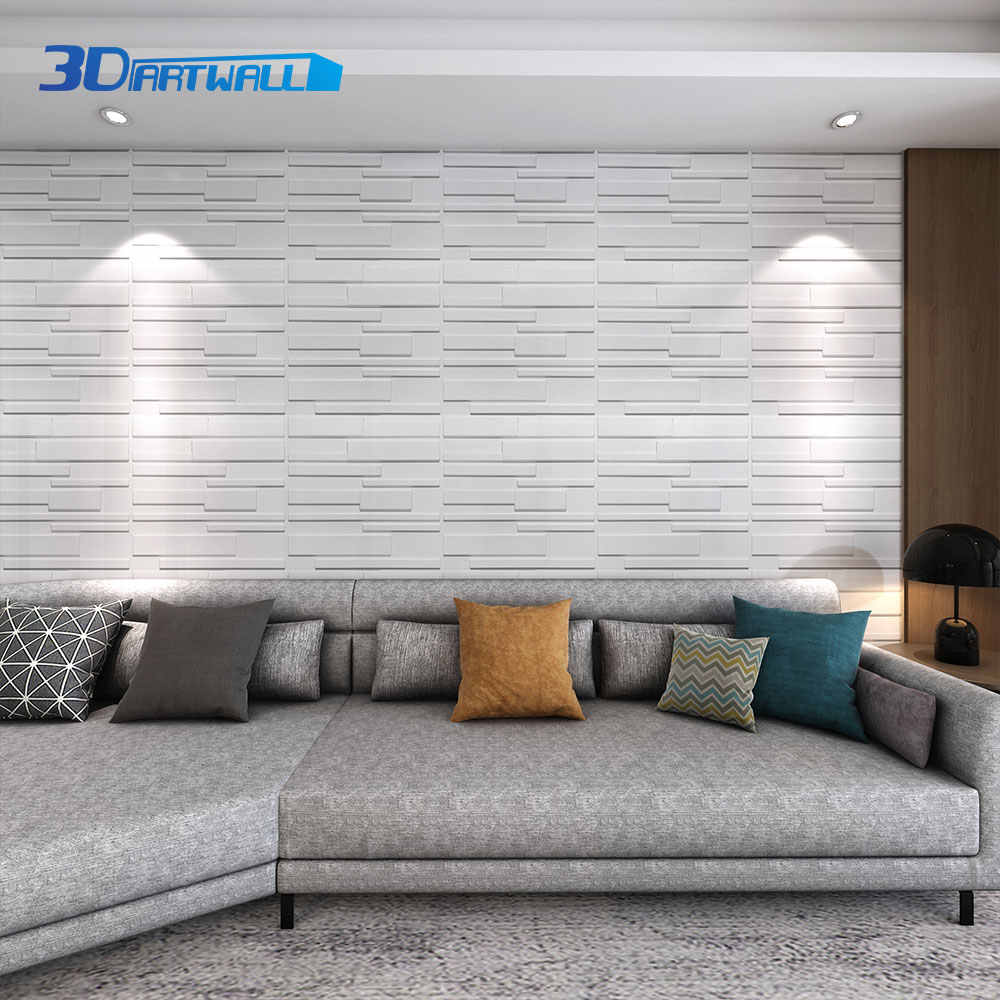 Mega Luxe Paintable 3D Texture PVC Wall Panels (19.7 X 19.7In.) - Decorative, Waterproof, Flame Resistant, Sturdy, Interior Decoration To Add Both Aesthetics And Functionality To Your Home And Offices - D106 Mega Luxe Paintable 3D Texture PVC Wall Panels (19.7 X 19.7In.) - Decorative, Waterproof, Flame Resistant, Sturdy, Interior Decoration To Add Both Aesthetics And Functionality To Your Home And Offices - D106